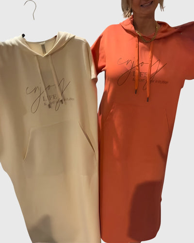 Marlowe™ | Luźna Sukienka z Kapturem